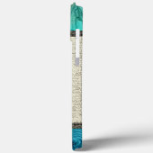 ウッドルック絵を描ーバーラップモノグラム素朴 Case-Mate iPhoneケース (裏面 / 左)