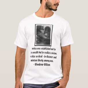 ウッドルー、アメリカは作成しないために…確立されました Tシャツ