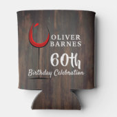 ウッドレッド素朴ワイン60thバースデーパーティー 缶クーラー (裏面)