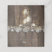 ウッドレースメイスンジャールラ素朴イト プレイスカード (外部開封)