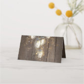 ウッドレースメイスンジャールラ素朴イト プレイスカード (裏面)