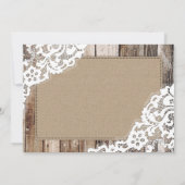 ウッドレース素朴ありがとう サンキューカード (裏面)