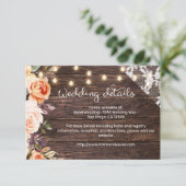 ウッドレース&ライト&赤面&ピーチフローラ詳細 エンクロージャーカード (スタンド正面)