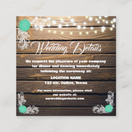 ウッドレ素朴ースのエンクロージャカード エンクロージャーカード