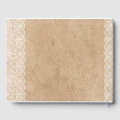 ウッドレ素朴ースカスタムブランド ゲストブック (裏面)