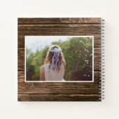 ウッドレ素朴ース初の聖体拝領写真 ノートブック (裏面)