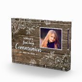 ウッドレ素朴ース最初の聖体拝領フォトブロック フォトブロック (右)