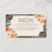 ウッドレ素朴ース秋レシピエンクロージャカード エンクロージャーカード (正面)