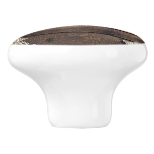 ウッドレ素朴ース&メイスンジャースバーンエレガントカスタム セラミックノブ (側面)