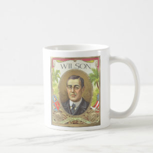 ウッドロウ・ウィルソンのシガーのラベルのイメージ コーヒーマグカップ
