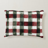 ウッドログキャビンクリスマス アクセントクッション (裏面)