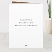 ウッドロースター誕生日 カード (裏面)