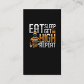 ウッドワーおもしろいカー引用文フォレストアーボリストユーモア 名刺 (正面)