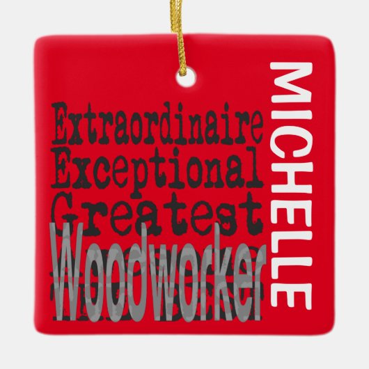 ウッドワーカーエクストラナレカスタムー セラミックオーナメント (正面)