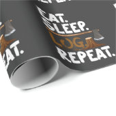 ウッドワーキおもしろいングフォレスター引用文フォレストロガー ラッピングペーパー (ロールコーナー)