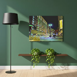 ウッドワード通り デトロイト キャンバスプリント