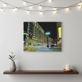 ウッドワード通り デトロイト キャンバスプリント