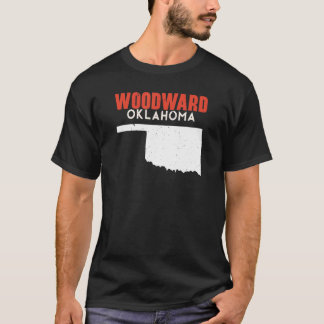 ウッドワードUSA州アメリカ旅行オクラホマン Tシャツ
