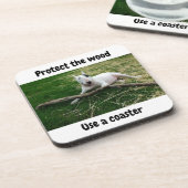 ウッド保護コースター コースター (左側)