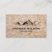 ウッド建築手利大工ツールウッド 名刺 (正面)