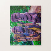 ウッド彫刻シンガポール。 ジグソーパズル (縦)