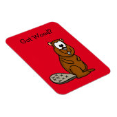 ウッド得?ビーバーフォトマグネット マグネット (右側)