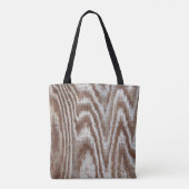 ウッド抽象芸術トート トートバッグ (裏面)