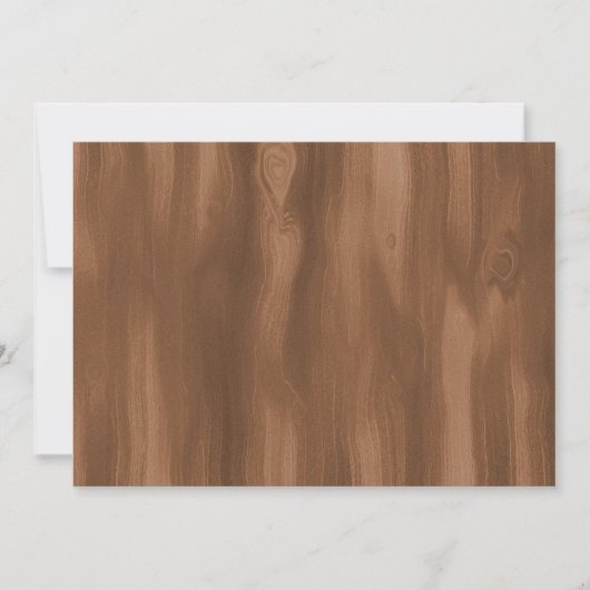 ウッド招待状 招待状 (正面)