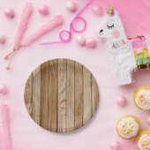 ウッド紙プレート ペーパープレート (パーティー)