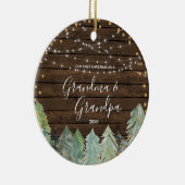 ウッド素朴おばあちゃんグランドパクリスマスオーナメント セラミックオーナメント (右)