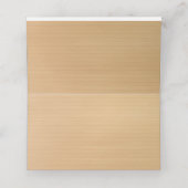 ウッド素朴イエロフローラバタフライテーブルプレース プレイスカード (内部開封)