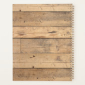 ウッド素朴ウィルダネスバケーションレンタル プランナー手帳 (裏面)