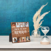 ウッド素朴カスタムフォトあなたはのノナ最高のさん フォトプラーク (インサイチュ)