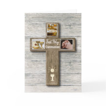 ウッド素朴クロス最初の聖餐式の挨拶