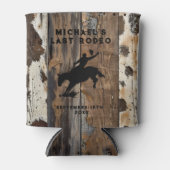 ウッド素朴クーラーボックス |ロデオ学士週末 缶クーラー (正面)