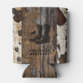 ウッド素朴クーラーボックス |ロデオ学士週末 缶クーラー (裏面)