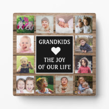 ウッド素朴グランドキッズ引用文12写真コラージュ