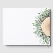 ウッド素朴グリーナリーバケーションレンタルベッドアンドブレックファースト ゲストブック (裏面)