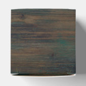 ウッド素朴サンキュー結婚のカップル写真 フェイバーボックス (上部)