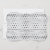 ウッド素朴シップとシーベイビーシャワー招待状 招待状 (裏面)