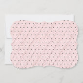 ウッド素朴シップとシーベイビーシャワー招待状 招待状 (裏面)