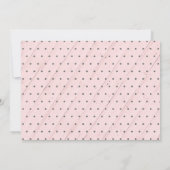 ウッド素朴シップとシーベイビーシャワー招待状 招待状 (裏面)