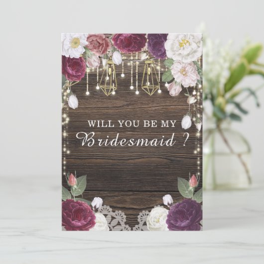 ウッド素朴ズ結婚は僕の花嫁になるだろうな 招待状 (スタンド正面)