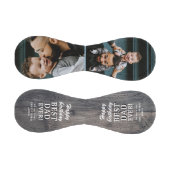 ウッド素朴ハッピーバースデー最高のパパコラージュ 野球ボール (パネル)