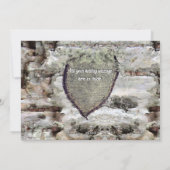 ウッド素朴ハートユーカリプスグリーナリーホリデイ シーズンカード (裏面)