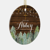 ウッド素朴バプテスマオーナメントゴッドブレスオーナメント セラミックオーナメント (右)