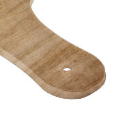 ウッド素朴ファミリーエ結婚スト日付赤いハート カッティングボード (角)