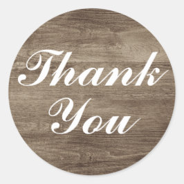ウッド素朴ファームハウスバエレガントンサンキュー ラウンドシール