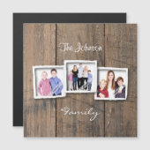 ウッド素朴フォトコラージュカスタム (正面/裏面)