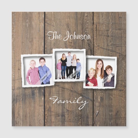 ウッド素朴フォトコラージュカスタム (正面)